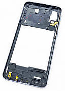Рамка корпусу Samsung A405F Galaxy A40 2019, чорна
