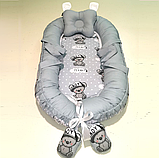Кокон гніздечко для новонароджених BabyNest (5 розмірів), фото 3