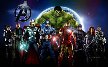 Набір вінілових наклейок стикерів Марвел Хіт Marvel Стикербомбінг на автотелефон ноутбук стіну 130 шт., фото 5