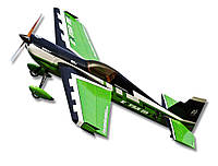 Самолёт радиоуправляемый Precision Aerobatics Extra MX 1472мм KIT (зеленый) (HM)