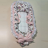 Кокон гніздечко для немовлят із подушкою (6 розмірів), фото 2