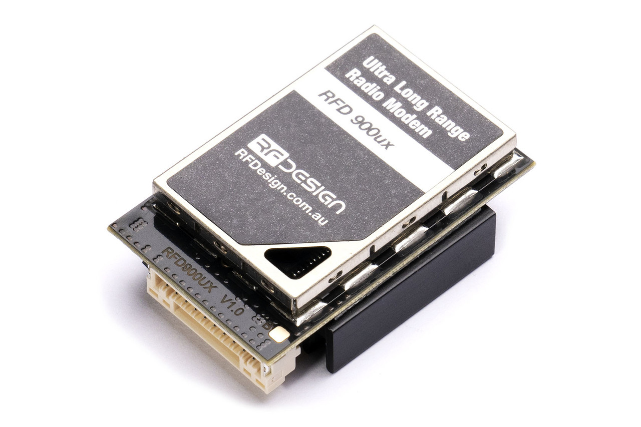 Модем RFDesign RFD 900ux для дронів до 40 км компактний з AES шифруванням і PPM передачею (HM)