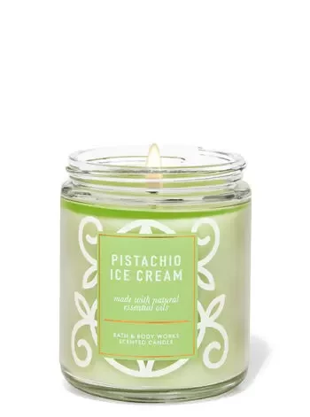 Ароматизована свічка Pistachio Ice Cream Bath & Body Works, фото 1