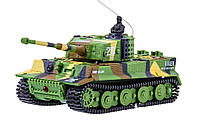 Танк на радиоуправлении 1:72 GWT Tiger 2117 (хаки зеленый) (HM)