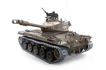 Танк на радіокеруванні 1:16 Heng Long Bulldog M41A3 з пневмогарматою і і/ч боєм (Upgrade)