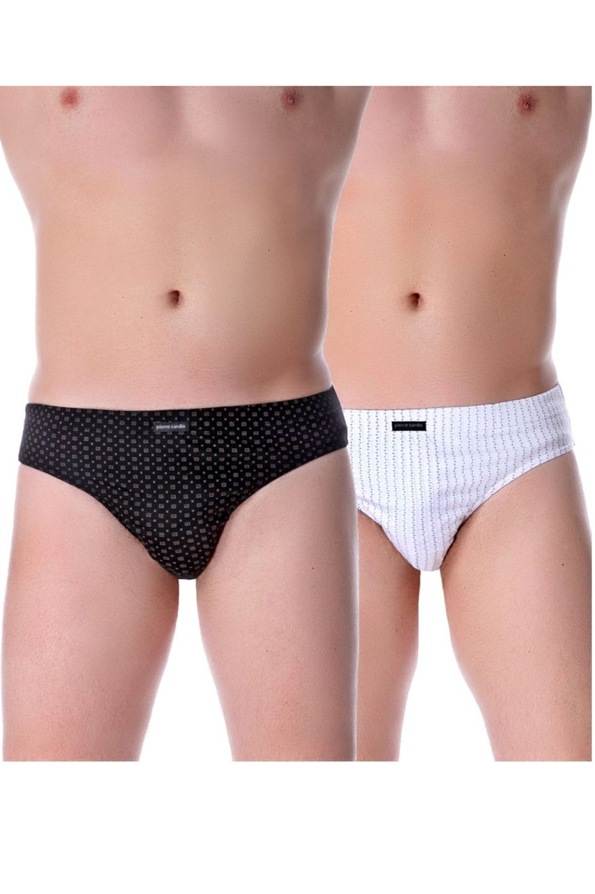 Pierre Cardin Мужские трусы, слип хлопок комплект 2 шт. Размеры S (ID ...