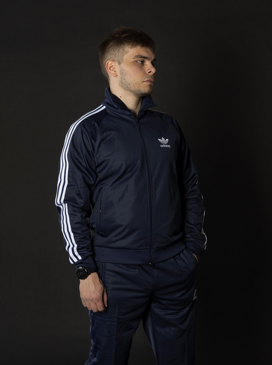 Костюм спортивный эластик adidas классика