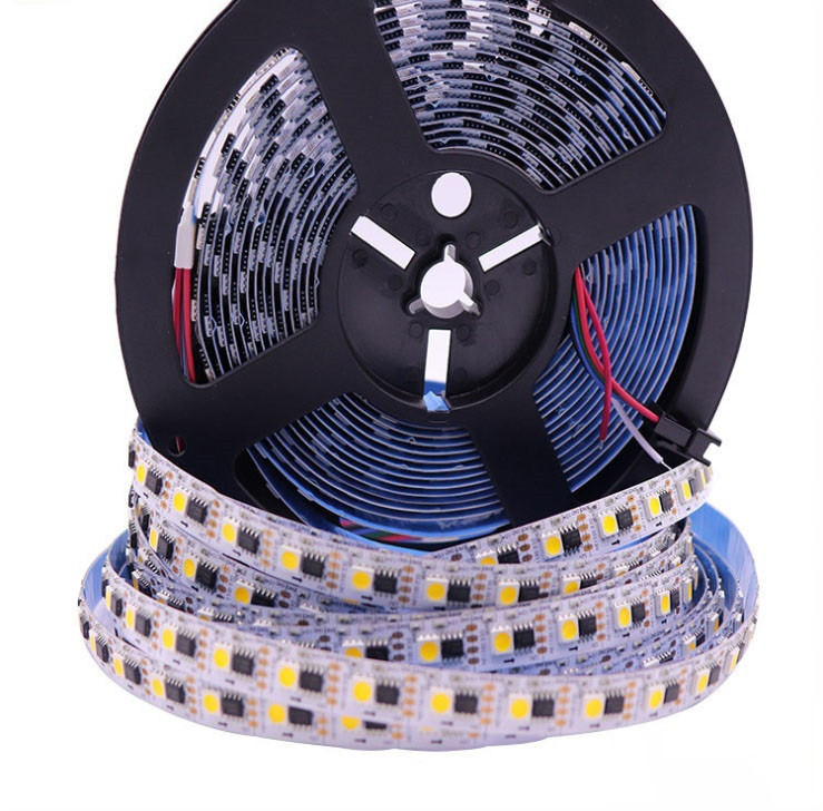 Світлодіодна стрічка LEDTech smart RUN рухома хвиля. 12v 60led/m ip65 smart pixel strip. Білий (6000 К)