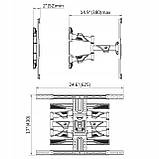 Кронштейн P6 для телевізора 45"-75", фото 9