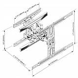 Кронштейн P6 для телевізора 45"-75", фото 10