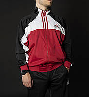 Чоловічий спортивний костюм адідас Раритет Вінтаж червоний 90-х Adidas Австрія Спортивні костюми великі розміри