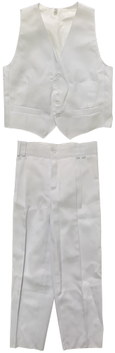 Комплект штани + жилет білі, р.3 14287, фото 1