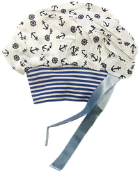 Берет "Морячок" х/б зі стрічками 12095