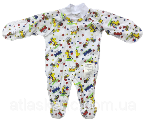 Комбінезон для дівчинки мікс, із закритими рукавами, р.36(18) 12699, фото 1