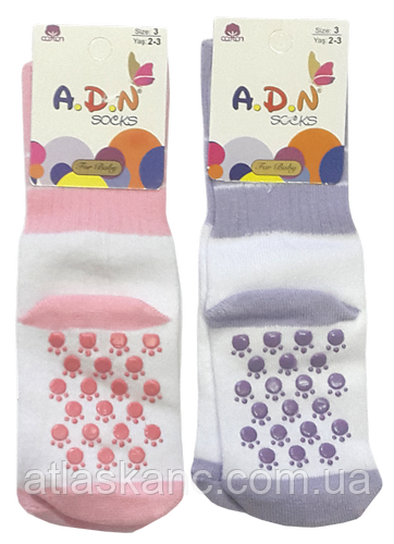 Шкарпетки Adesse р.3 мікс 9,3 см підошва 11526, фото 1