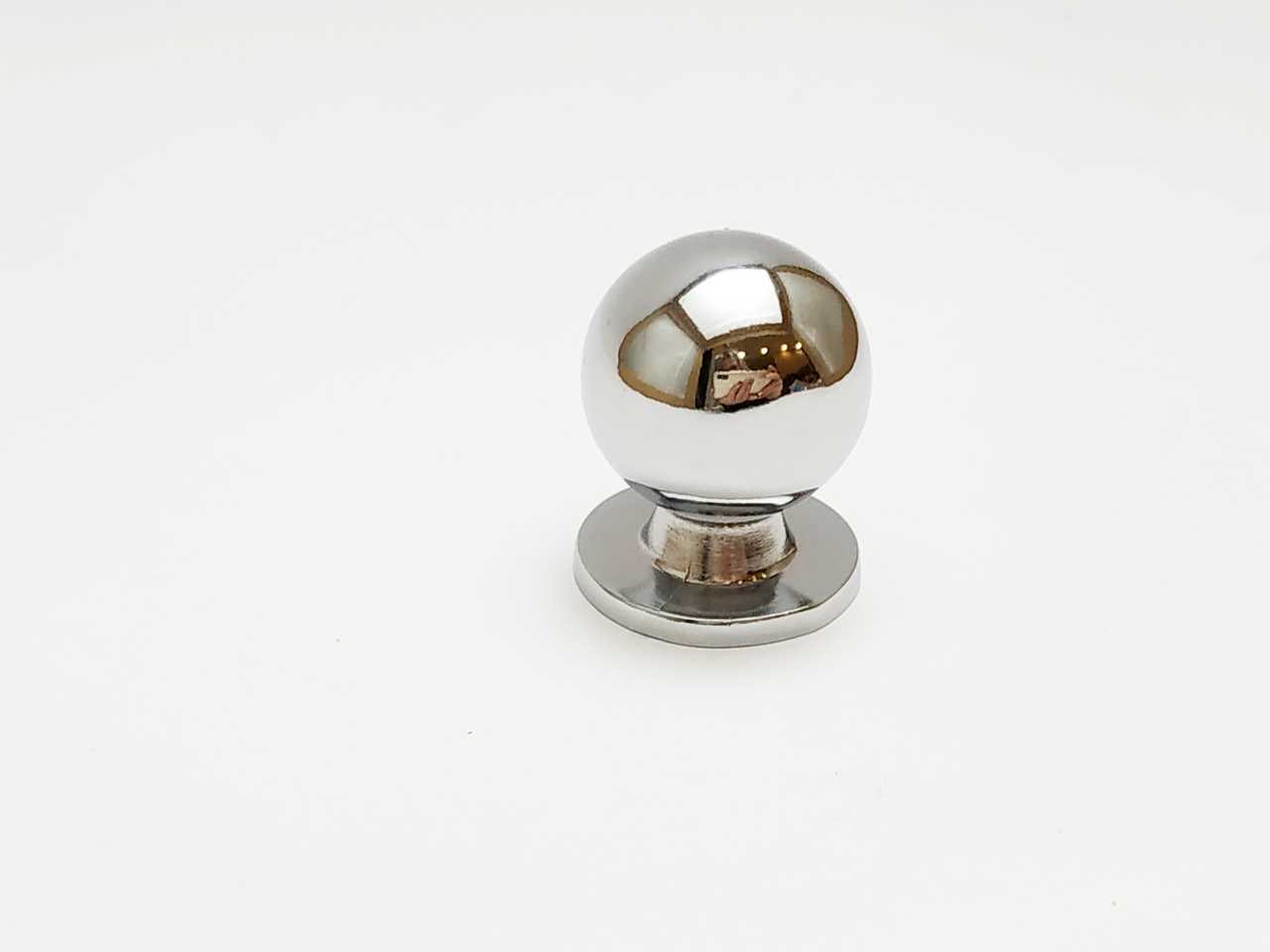 Ручка меблева кнопка хром DG 33 G2 GN 3304 ДС
