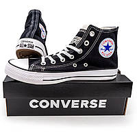 Кеды Converse высокие черно-белые 37. Размеры в наличии: 37, 38, 39, 43.