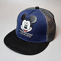 Кепка Mickey Mouse с прямым козырьком для мальчика. 51-54 см