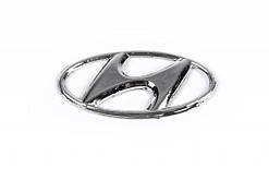 Емблема 86341 22300 (самоклейка, 80 мм на 40 мм) для Hyundai Elantra (HD) рр