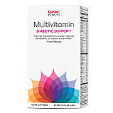 При діабеті GNC Womens Multivitamin Diabetic Support (Мультивітаміни, Підтримка при діабеті) 90 таблеток, фото 3