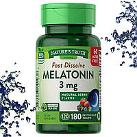 Мелатонін Nature's Truth Melatonin 3 мг 180 таблеток