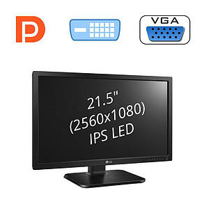 Новий монітор LG IPS 22MB37 / 21.5" (2560x1080) IPS LED / 1x DP, 1x DVI, 1x VGA / Вбудовані колонки 2x 5W, фото 2