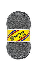 Kartopu FLORA (Картопу Флора) № 1003 сірий  (Пряжа 100% акрил, нитки для в'язання)