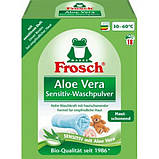 Пральний порошок Фрош Алое Вера  Frosch Aloe Vera Color Powder 1.35 кг, фото 3