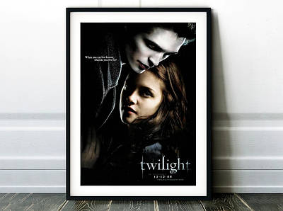 Плакат Twilight Movie формат А3 без рам