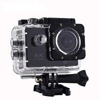 Спортивная Видео Экшн-камера S2 Wi- Fi Waterproof 30m 4K Ultra HD Action Camera водонепроницаемая Black