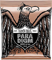 Струны для акустической гитары Ernie Ball 2076 Paradigm Medium Light Phosphor Bronze Acoustic 12/54