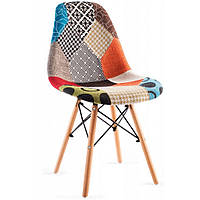 Крісло (стілець) для кухні обіднє Bonro Бонро В-439 PW PATCHWORK (42300032)