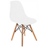 Кресло (стул) для кухни обеденное Bonro (Бонро) В-173 FULL KD белое (42300030)