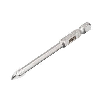 Свердло по склу та кераміці 6мм HEX 1/4"(6.35 mm) INTERTOOL SD-0286