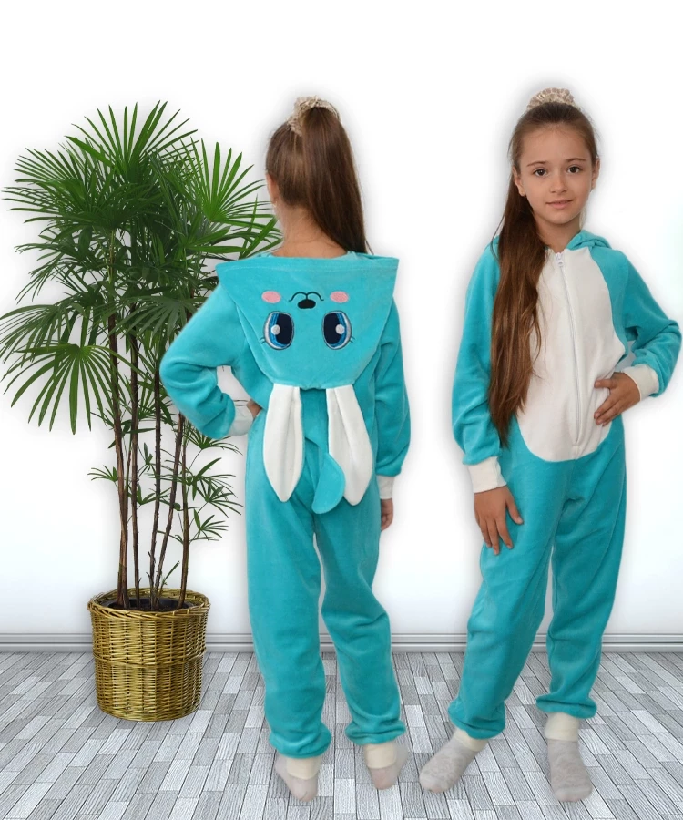 Кигуруми дитячий 01246 велюр