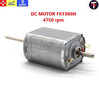 DC motor FК130SH (3-12V) 6V 4750 rpm (двухсторонний вал)