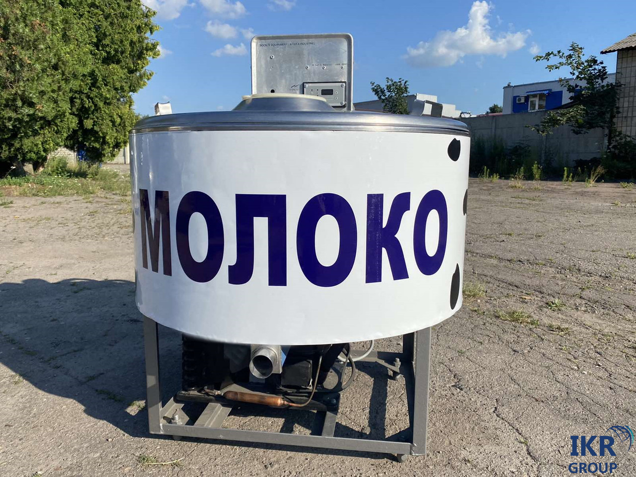 Володжувач молока на 200 л/охолоджувач молока 200 л відкритого типу