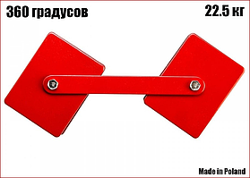Струбцина магнітна для зварювання 360 градусів 22.5 кг Yato YT-0862