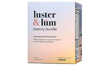 Вітаміни для жінок GNC Luster & Lum® Beauty Bundle 30 пак. (уцінка)