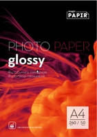 Фотопапір Papar A4 глянсовий 260 g (50 л)