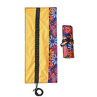 Органайзер пенал Рол для олівців, фломастерів, ручок, пензликів Квіти  VS Thermal Eco Bag