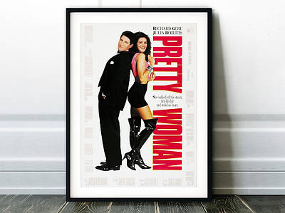 Плакат Pretty Woman формат А3 без рам