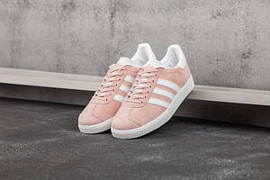 Жіночі кросівки Adidas Gazelle Vapour Pink White (Адідас Газелі рожеві 36-40) 39