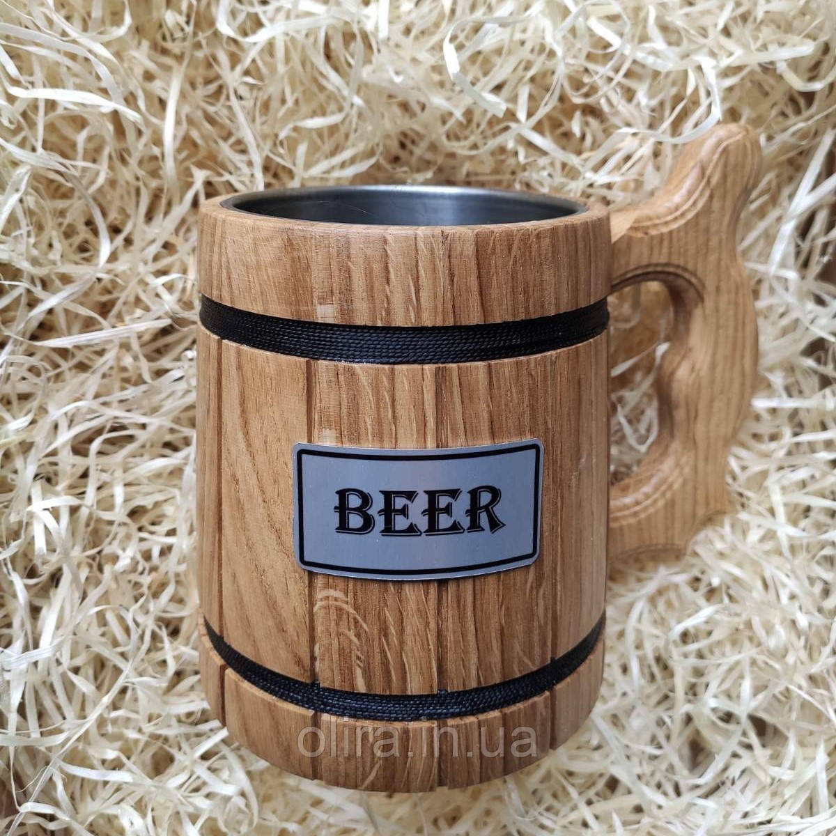 Дерев’яний келих 500мл, фото 1