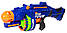 Іграшковий автомат-бластер 57 см, стріляє кулями-присосками (40 шт), від батарейок, 80531, фото 4