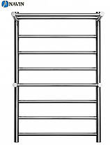 Сушарка для рушників водяна NAVIN Класик 500 х 800 з полицею, фото 3