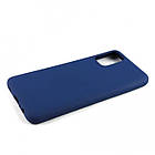 Чехол Silicone Case Full для Samsung A02s (A025) Blue, фото 2