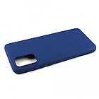 Чехол Silicone Case Full для Samsung A02s (A025) Blue, фото 5