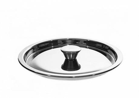 Міні-кришка 130 мм нержавіюча сталь маленька сталева кришка, фото 1