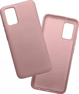 Чехол Silicone Case Full для Samsung A02s (A025) Pink Sand